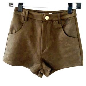 High waist shorts